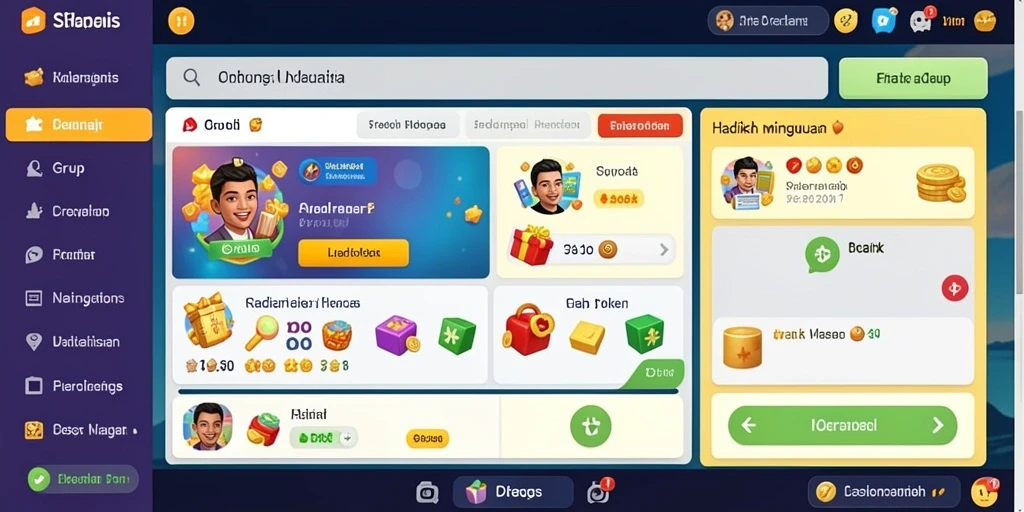 Fitur bonus harian yang menggiurkan untuk semua pemain.