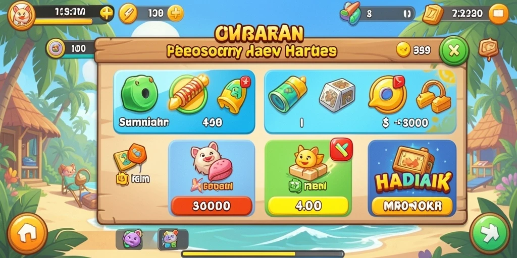 Beragam mode permainan yang selalu baru dan menarik.