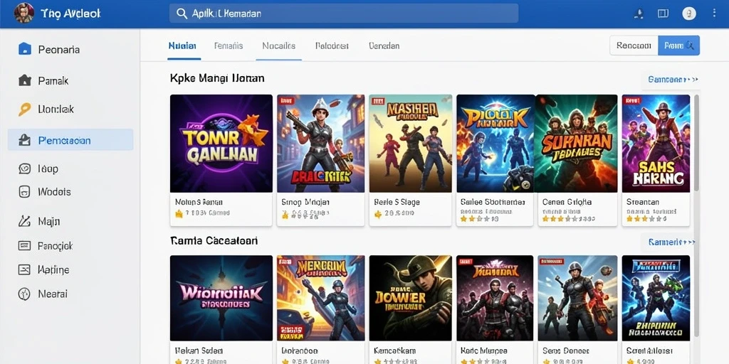 Antarmuka pengguna yang intuitif dan mudah dipahami.