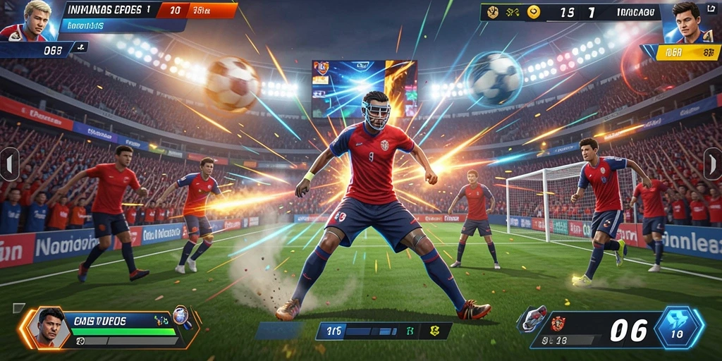 Fitur kompetisi real-time yang menegangkan dan seru.