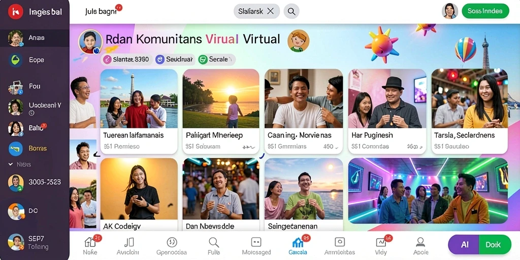 Menu pengaturan yang mudah diakses dan user-friendly.