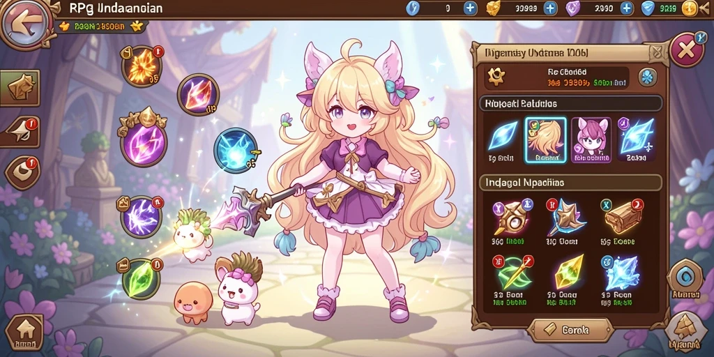 Grafis menawan saat memasuki level baru.
